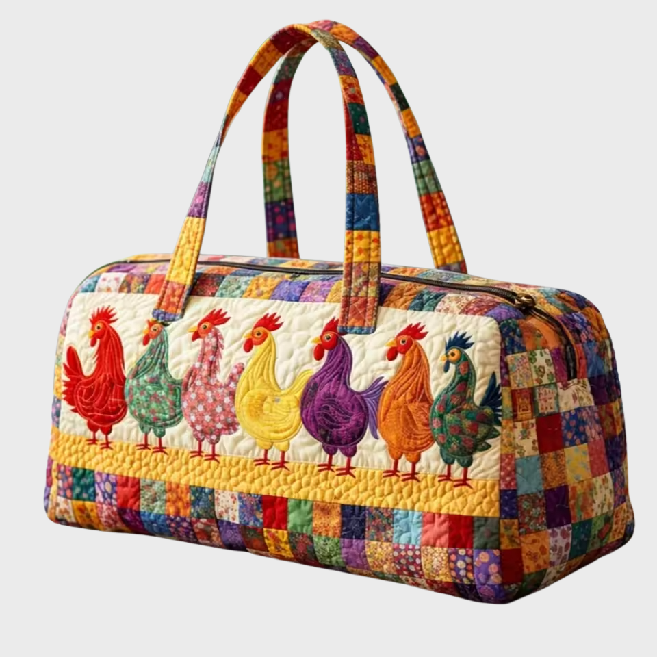 Emilie | Sac de voyage souple fait main – sac de voyage souple motif Emilie, vue 2