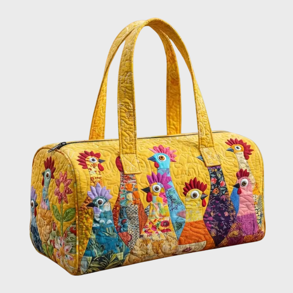 Laure | Sac de voyage souple fait main – sac de voyage souple motif Laure, vue 2