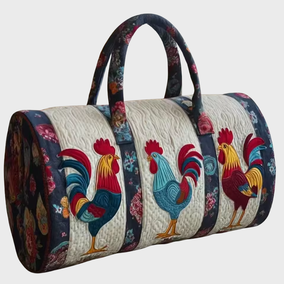 Nathalie | Sac de voyage souple fait main – sac de voyage souple motif Nathalie, vue 2