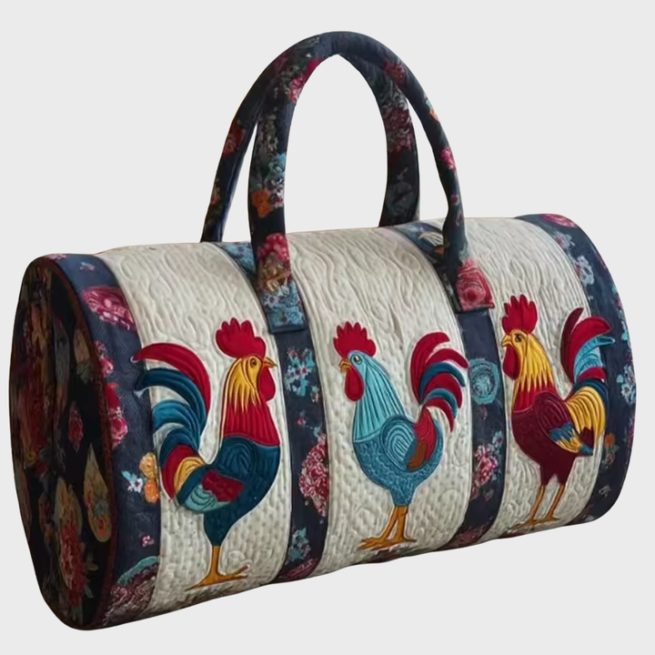 Nathalie | Sac de voyage souple fait main – sac de voyage souple motif Nathalie, vue 2
