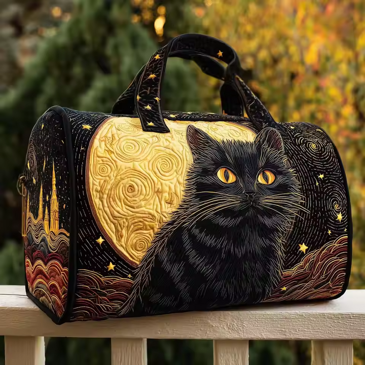 Pauline | Sac de voyage souple fait main – sac de voyage souple motif Pauline
