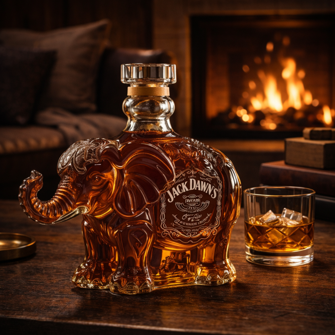 Bouteille de Whisky Jack Daniel's - Édition Éléphant