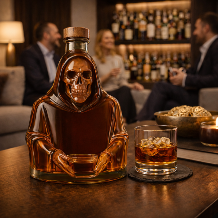 Bouteille de whisky - Édition Crâne