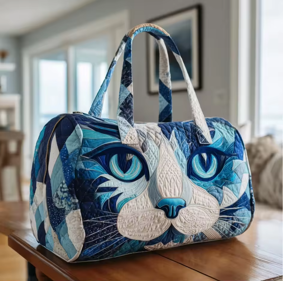 Hélène | Sac de voyage souple fait main – sac de voyage souple motif Hélène