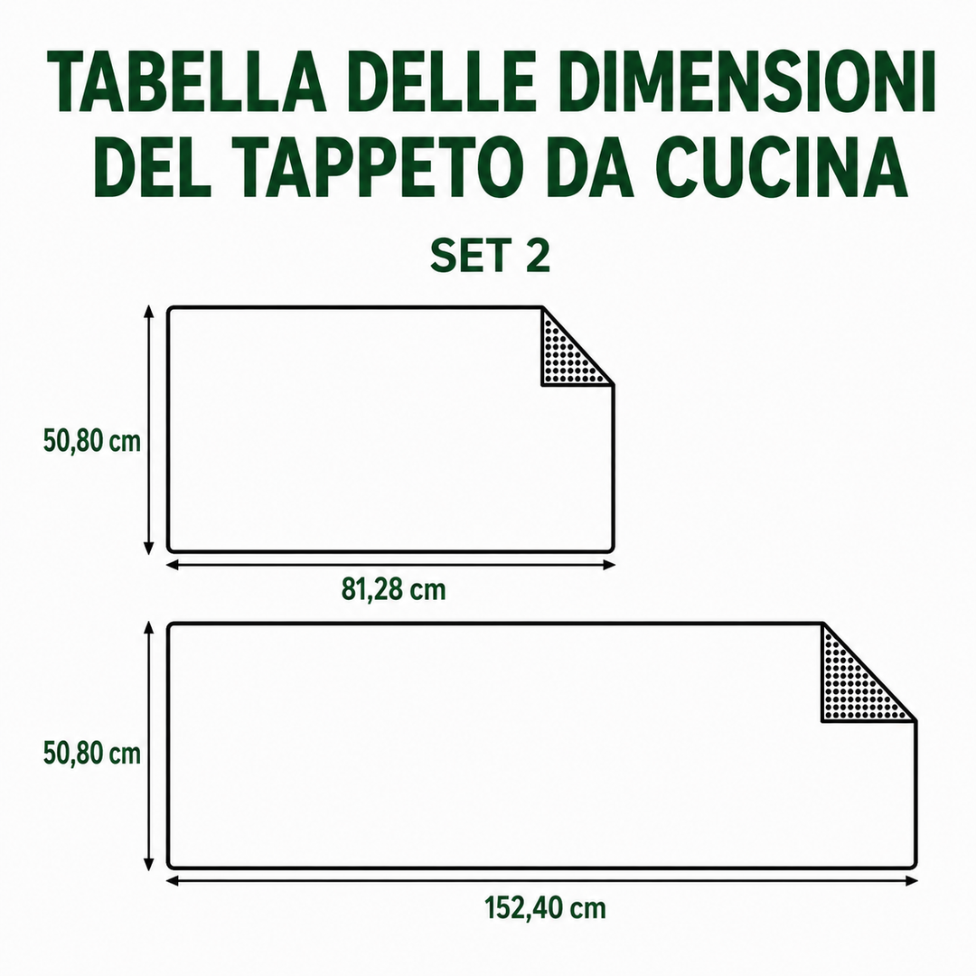 Tapis de cuisine antidérapant – Noël