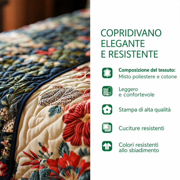Housse de canapé matelassée – Motif hivernal – image 12