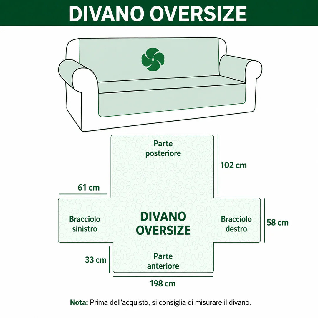 Housse de canapé matelassée – Motif de Noël – image 11