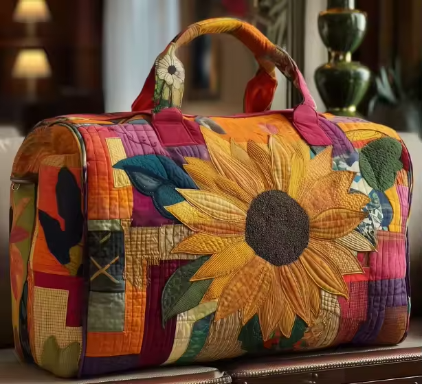 Céleste | Sac de voyage souple fait main – sac de voyage souple motif Céleste