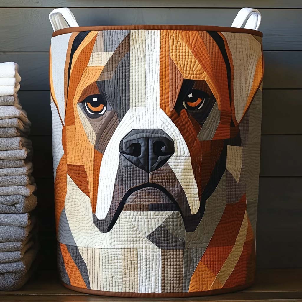 Panier à linge matelassé – Boxer – vue 1
