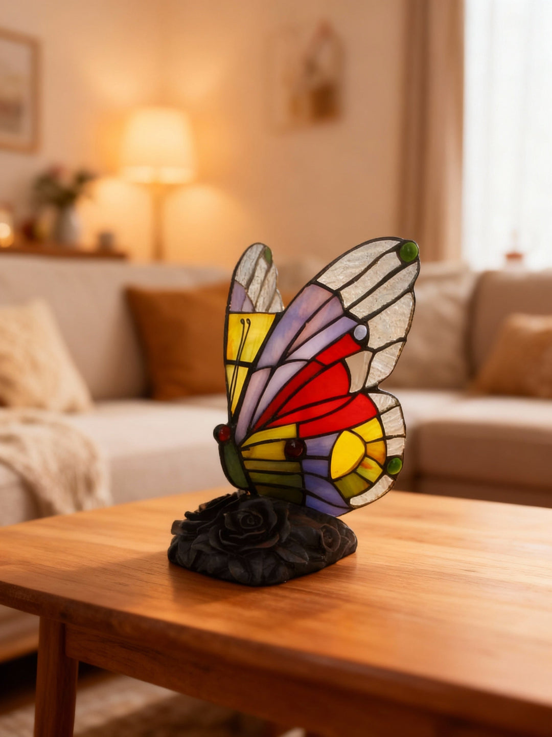 Lampe Papillon Colorée