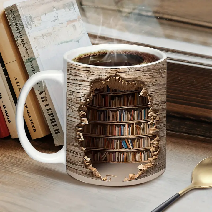 Tasse Bibliothèque Éphémère