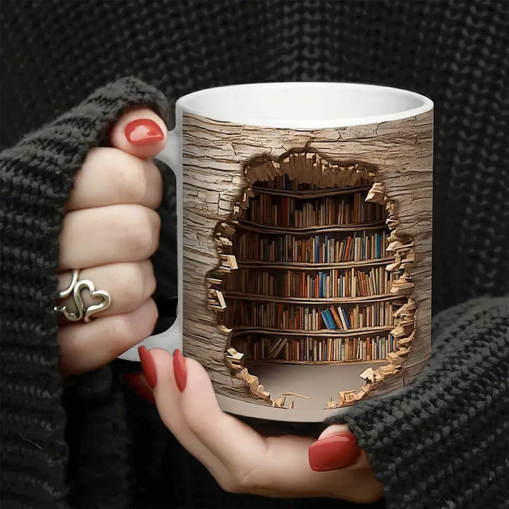 Tasse Bibliothèque Éphémère