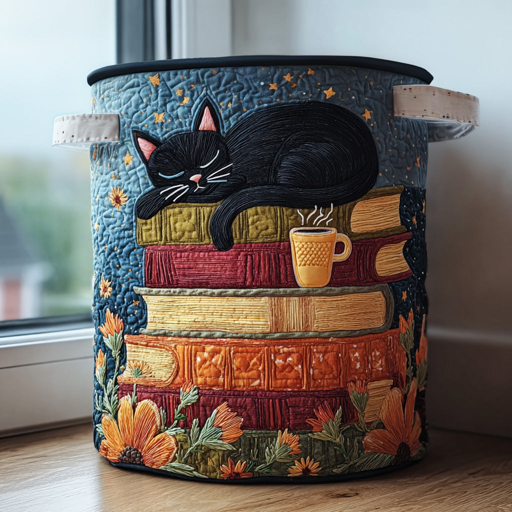 Panier à linge matelassé – Motif magique – vue 1