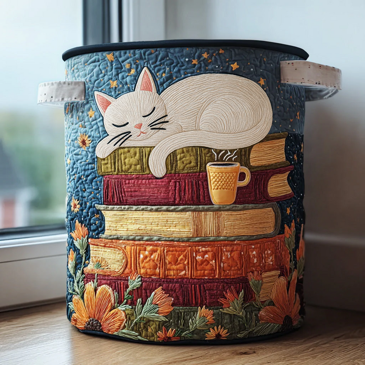 Panier à linge matelassé – Forme de chat – vue 5