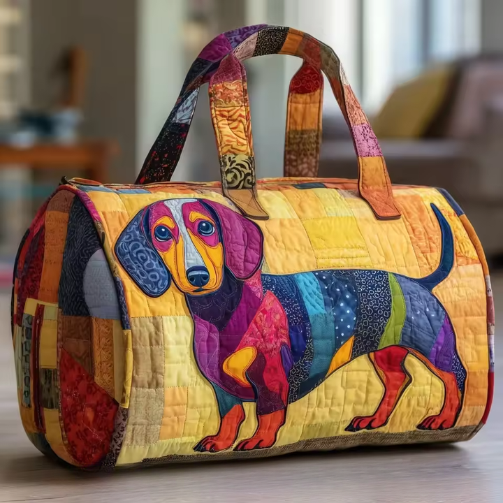 Fanny | Sac de voyage souple fait main – sac de voyage souple motif Fanny