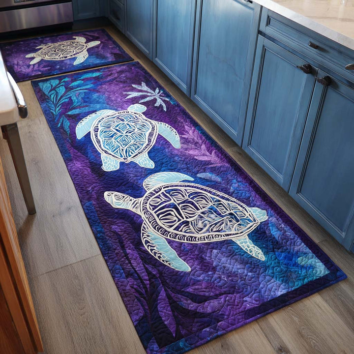 Tapis de cuisine antidérapant – Fonds marins profonds