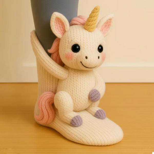 Chaussettes Licorne Hailey - Magie et Confort