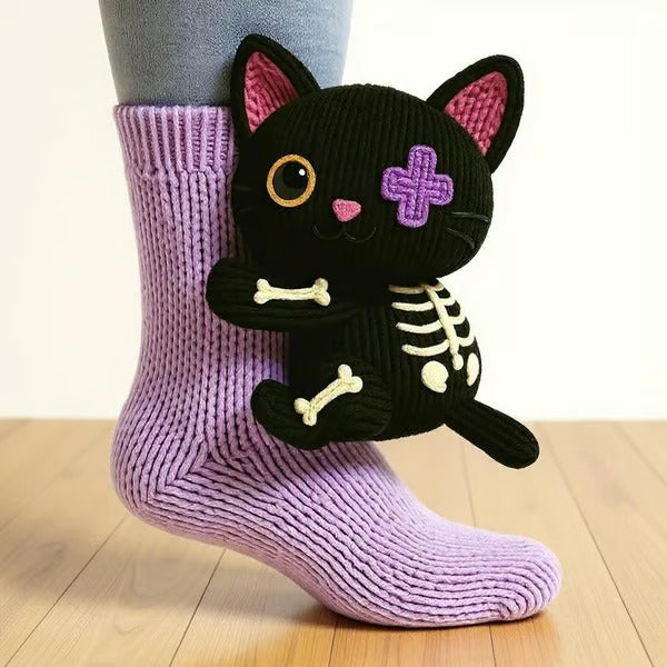 Grace Cat Noir Socks
