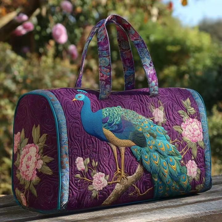 Alice | Sac de voyage souple fait main – sac de voyage souple motif Alice