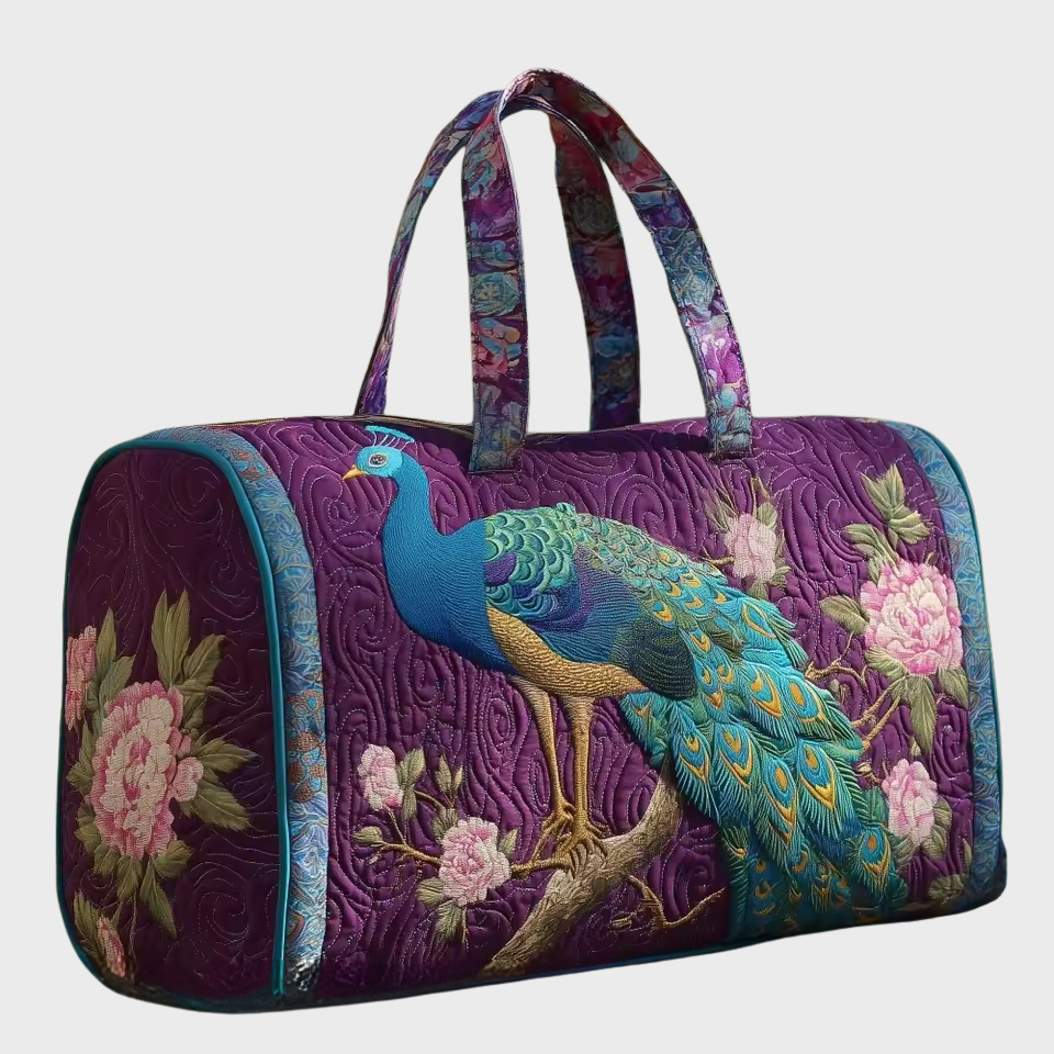 Alice | Sac de voyage souple fait main – sac de voyage souple motif Alice, vue 2