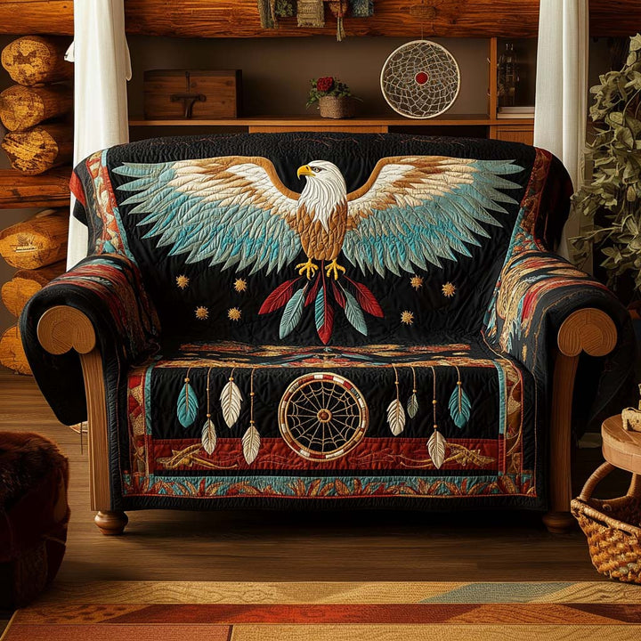 Housse de canapé matelassée – Motif décoratif