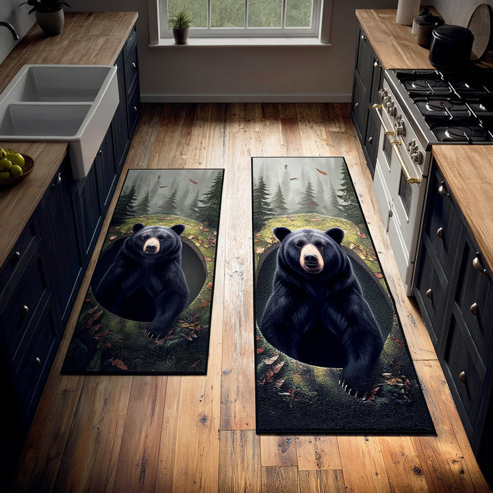 Tapis de cuisine antidérapant – Ombre de la forêt