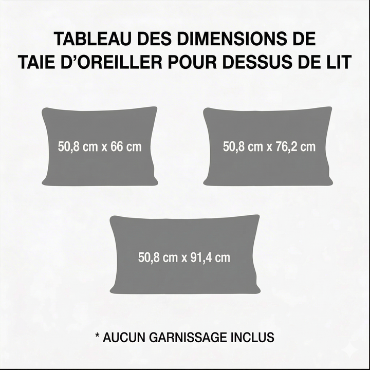 Housse de Coussin Matelassée - Matin de Cristal