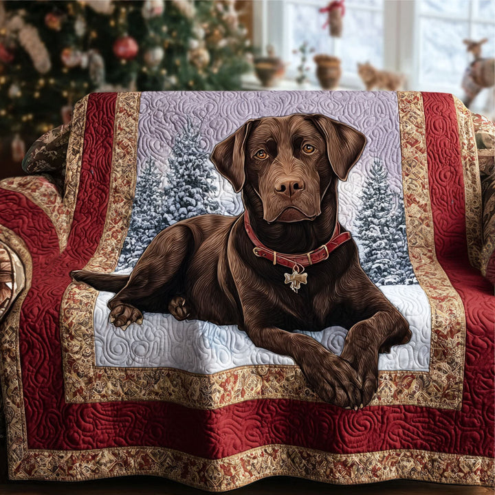 Housse de canapé matelassée – Labrador Retriever