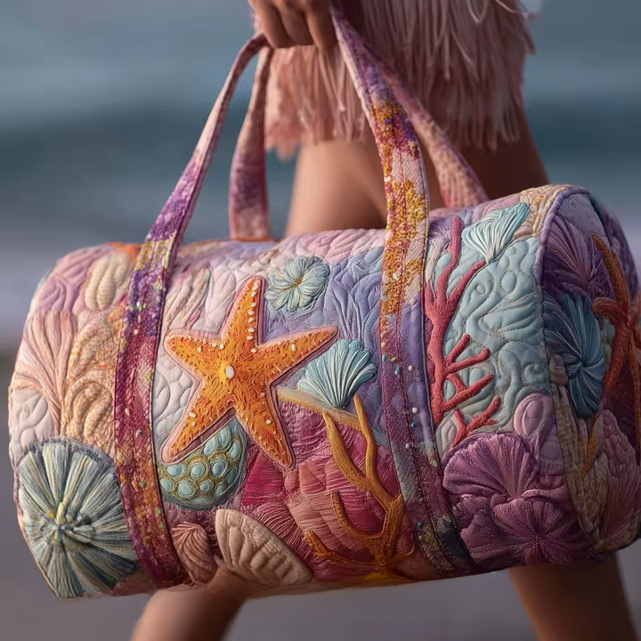 Élodie | Sac de voyage souple fait main – sac de voyage souple motif Élodie