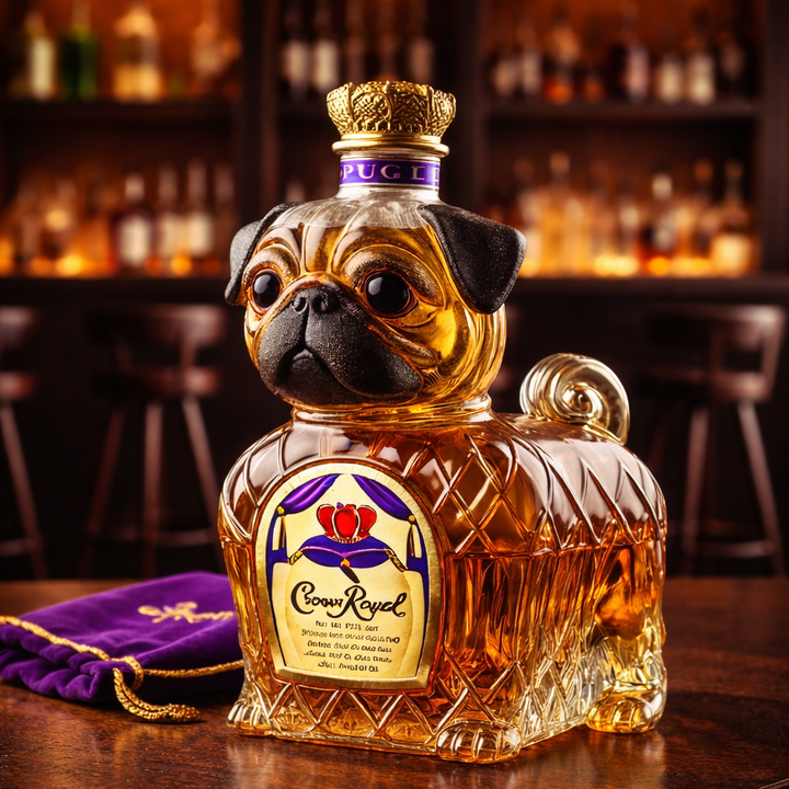 Bouteille de Whisky - Édition Bouledogue Français