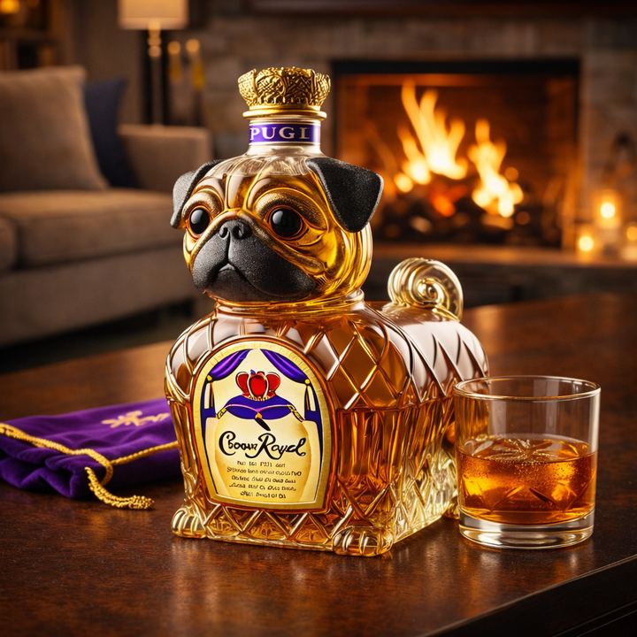 Bouteille de Whisky - Édition Bouledogue Français