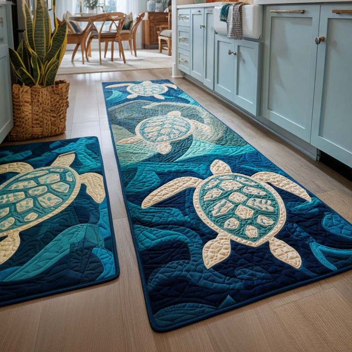 Tapis de cuisine antidérapant – Ambiance tropicale