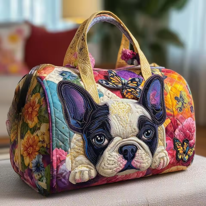 Zoé | Sac de voyage souple fait main – sac de voyage souple motif Zoé