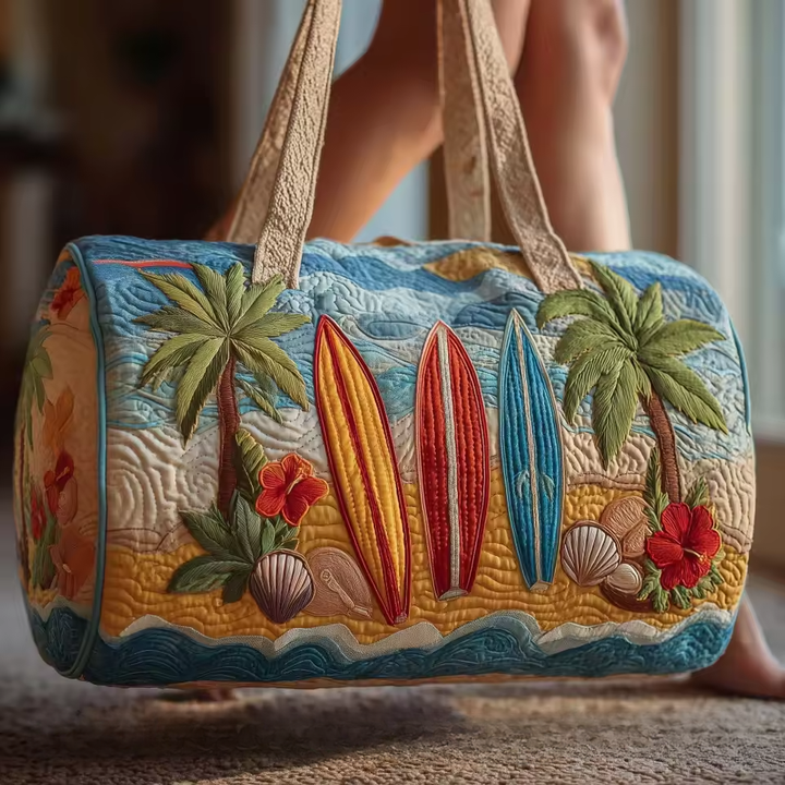 Thérèse | Sac de voyage souple fait main – sac de voyage souple motif Thérèse