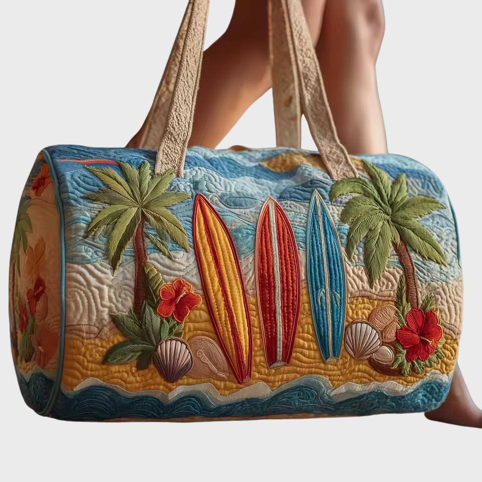 Thérèse | Sac de voyage souple fait main – sac de voyage souple motif Thérèse, vue 2