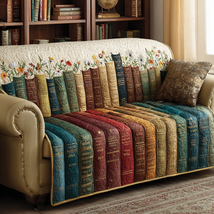 Housse de canapé matelassée – Motif décoratif