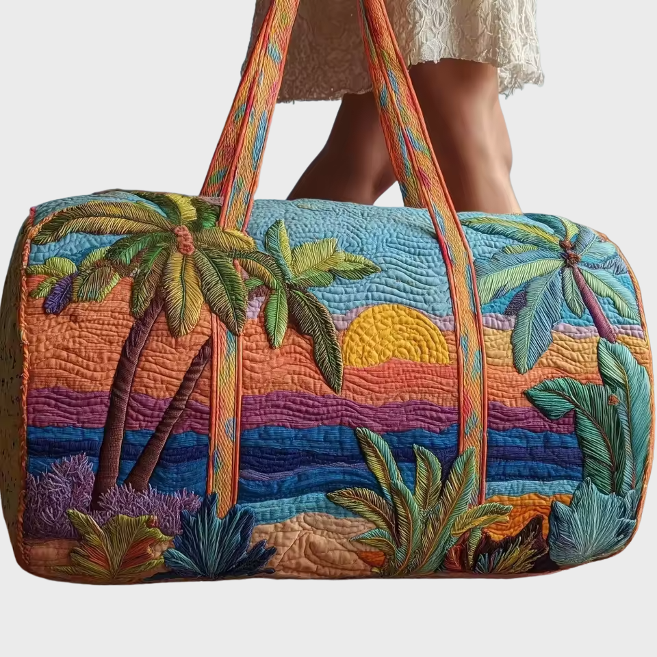 Eugénie | Sac de voyage souple fait main – sac de voyage souple motif Eugénie, vue 2