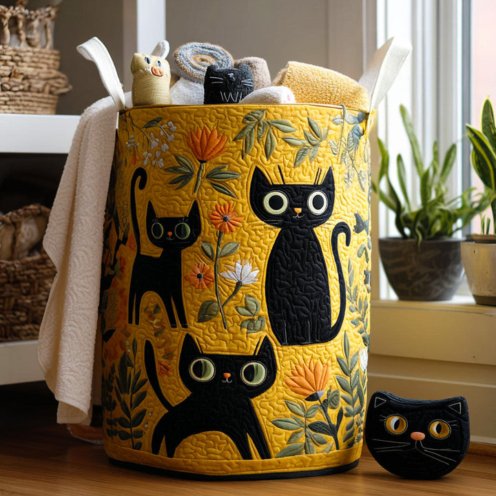 Panier à linge matelassé – Forme de chat – vue 5