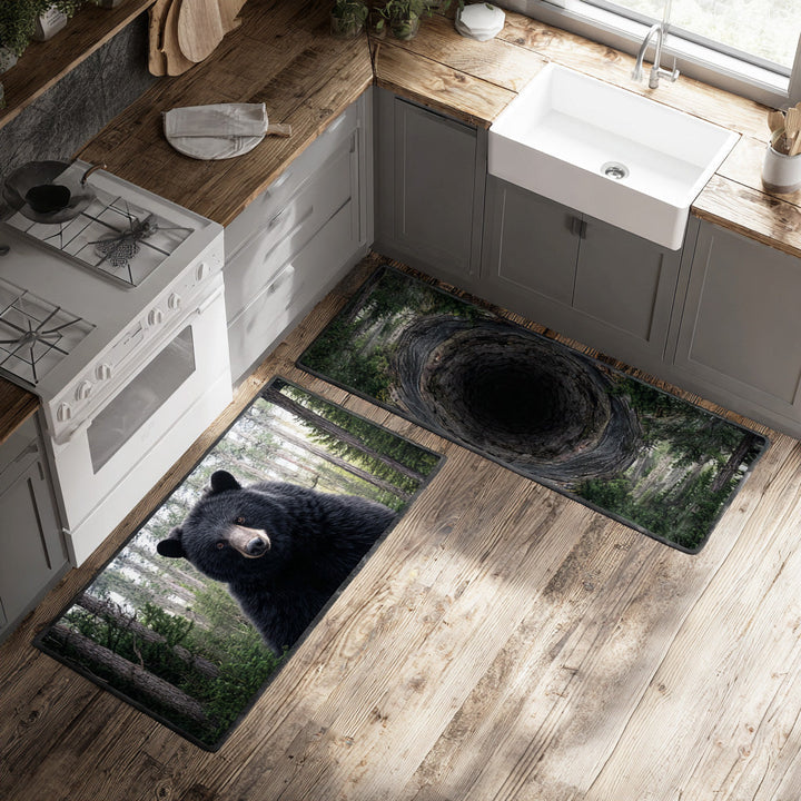 Tapis de cuisine antidérapant – Montagne sauvage