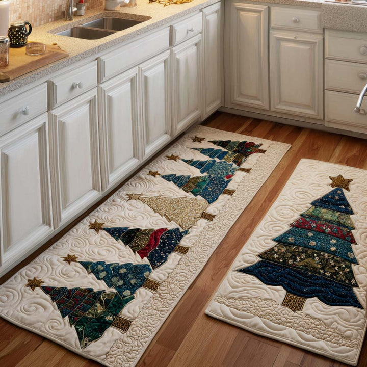 Tapis de cuisine antidérapant – Sapin de Noël
