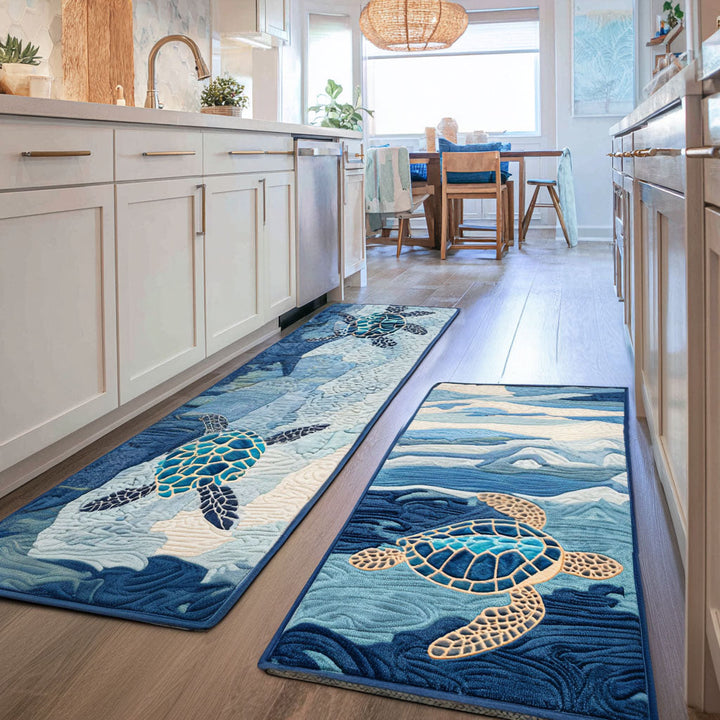 Tapis de cuisine antidérapant – Mer calme
