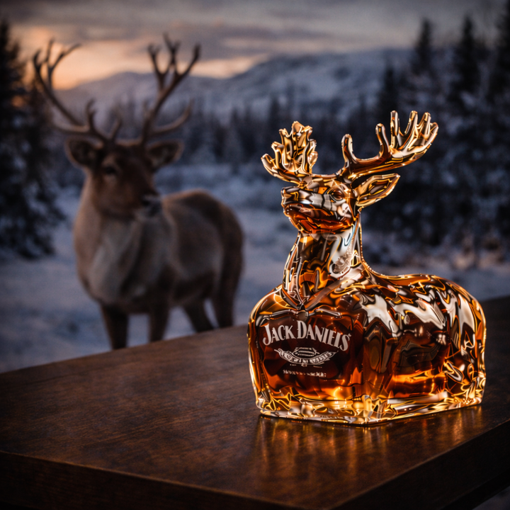 Bouteille de Whisky Jack Daniel's - Édition Renne