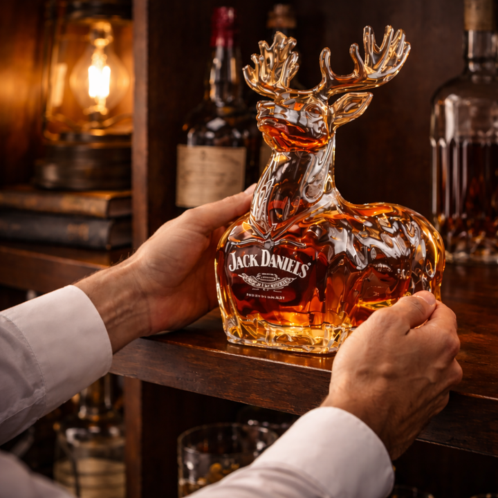 Bouteille de Whisky Jack Daniel's - Édition Renne