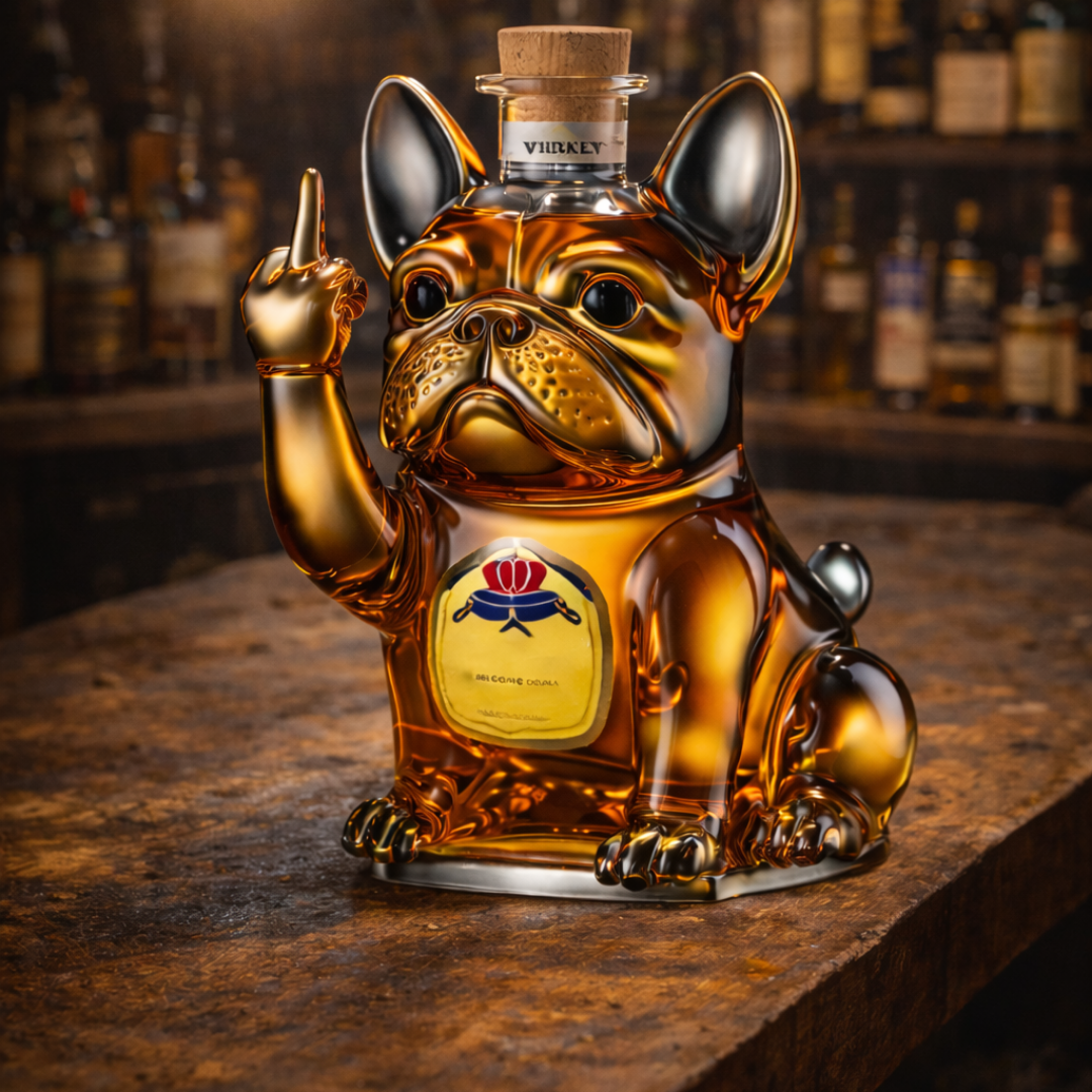 Bouteilles de Whisky - Édition Chien
