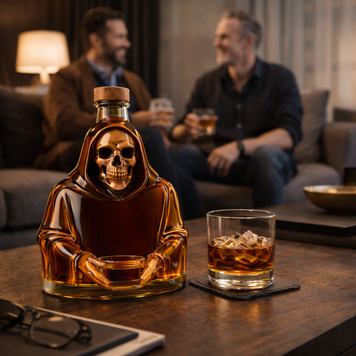 Bouteille de whisky - Édition Crâne