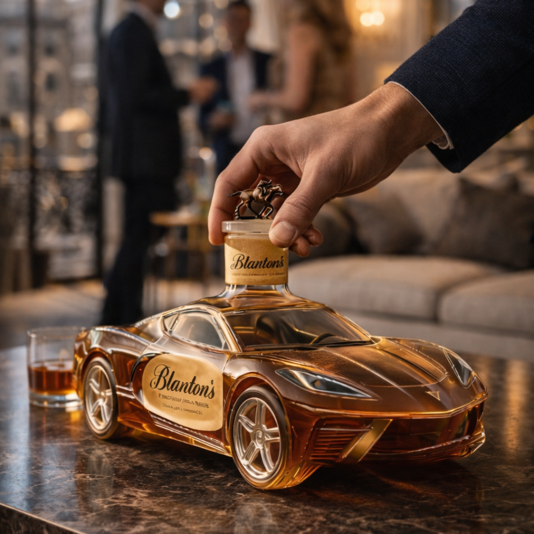 Bouteille de Whisky - Édition Corvette
