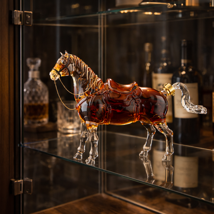 Bouteille de Whisky - Édition Équine