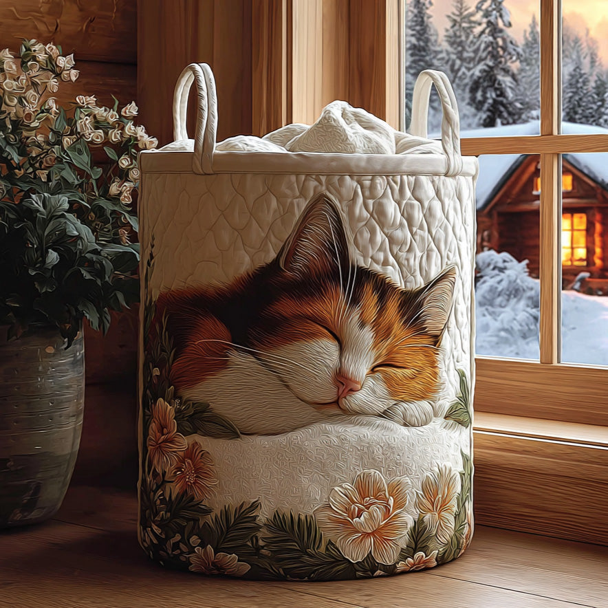 Panier à linge matelassé – Forme de chat – vue 4