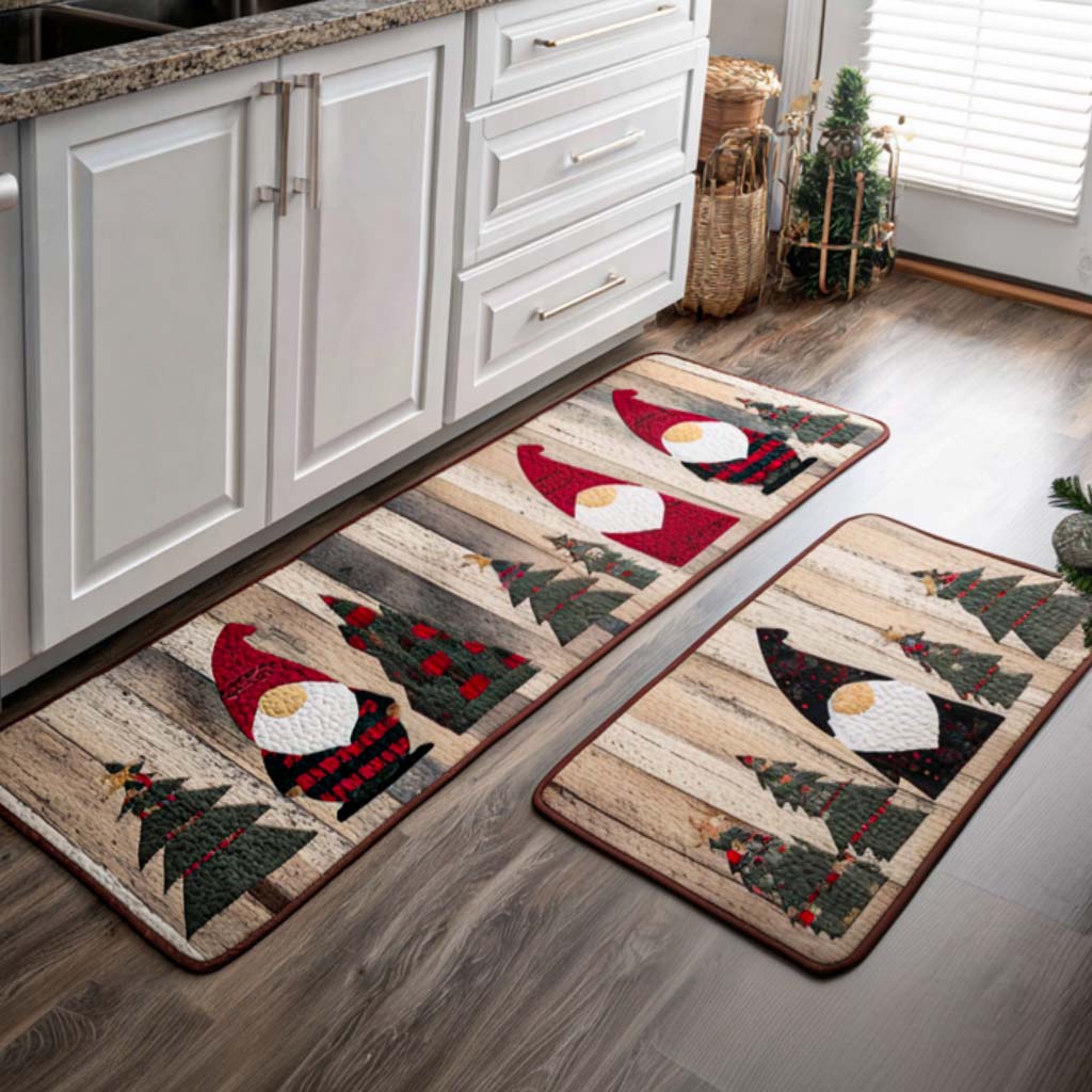 Tapis de cuisine antidérapant – Noël