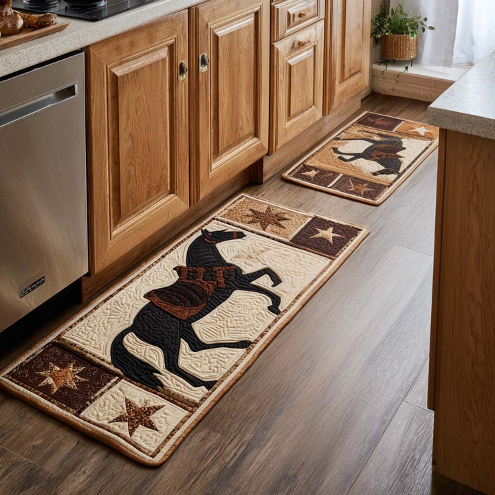 Tapis de cuisine antidérapant – Inspiration amérindienne